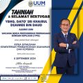 Tahniah Atas Perlantikan sebagai Ketua Setiausaha Kementerian Pembangunan Usahawan dan Koperasi
